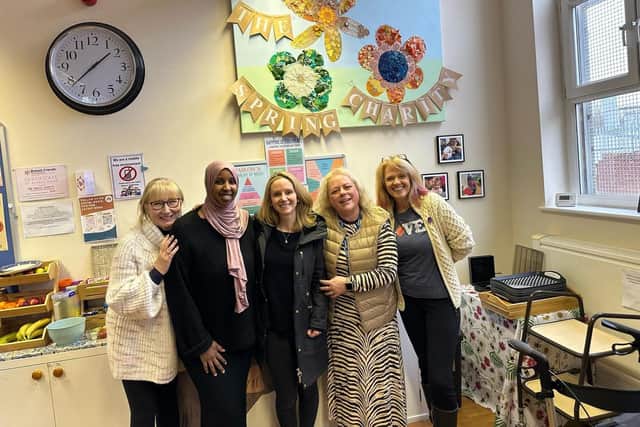 The Spring Charity, which aims to help families in the NN1 area of the town to thrive, was paid a visit by Northampton North MP Lucy Rigby last Friday (January 31).