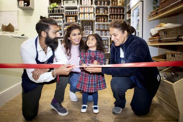 Olive and Baker, which was opened in September last year by mother and son duo Gurjeet and Charlie Sapal, hoped to become a premium grab and go for customers. Photo: Kirsty Edmonds.