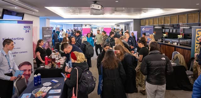 At every event, there are numerous job opportunities across many sectors
