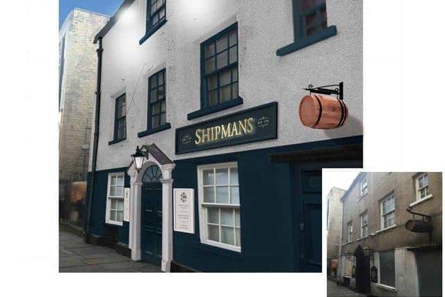 This is how the pub could look from its Drum Lane entrance, if plans are approved