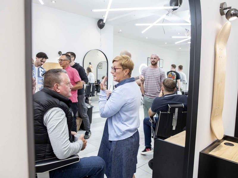 Stylish new barber shop opens in Wellingborough Road