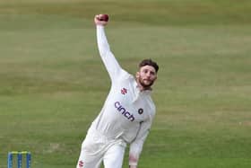 Rob Keogh claimed three wickets with his off-spin