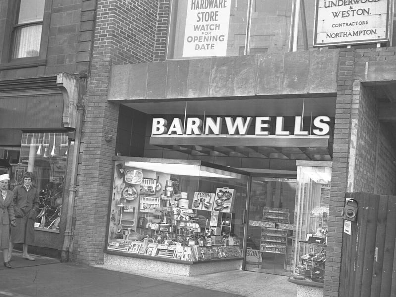 Barnwells Hardware Store opens, October 14, 1960