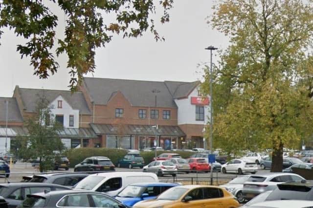 The incident happened outside Argos in St Peter's Way.