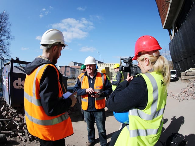 Last tour around Greyfriars Bus Station in 2015 ahead of its demolition