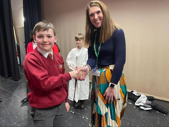 First place winner (Year 5/6) - Cloud Chamber Showing Alpha Particles - Sebastian Hawkins