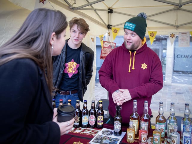 The Northamptonshire Day celebrations took place in Northampton Market Square on Saturday, October 25