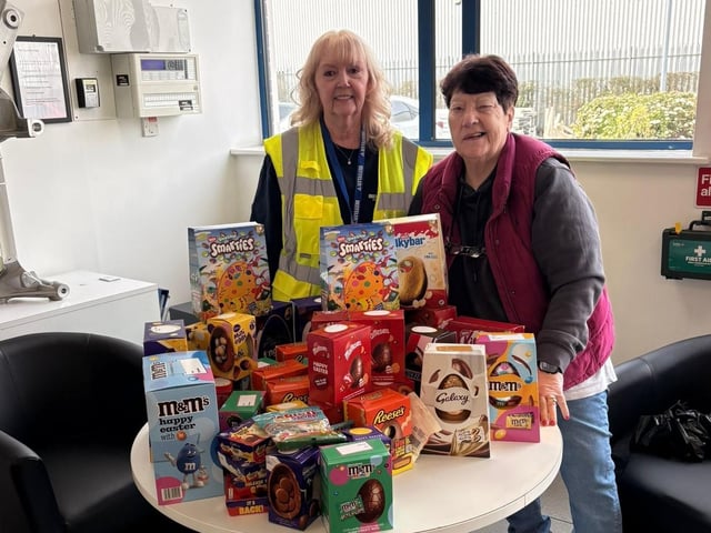 Generous residents support Northamptonshire Easter egg appeal 2026 /Jeanette Walsh
