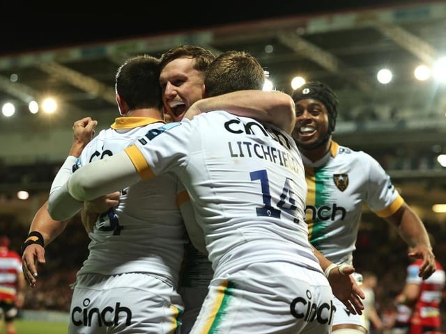 Saints held their nerve to win at Gloucester on December 23