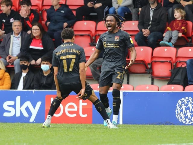Devastating, electric, unplayable. All words that could be applied to his first-half performance. Three times denied by Vigouroux before eventually beating Orient's goalkeeper. Wonderful cushioned volley crucially then restored the lead to three at half-time. Those were his first goals for the club and they were thoroughly deserved... 9.5 CHRON STAR MAN