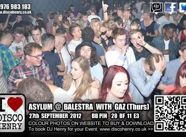 Nostalgic pictures from a 2012 night out at Balestra
