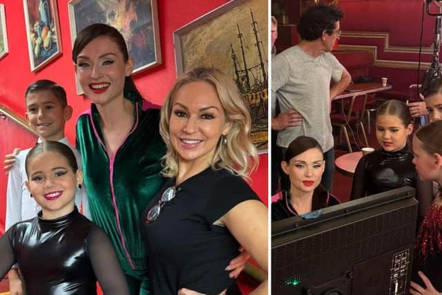 Mila Cohen, accompanied by Matei, were among just 20 children to feature in Sophie Ellis-Bextor's latest music video for Freedom Of The Night.