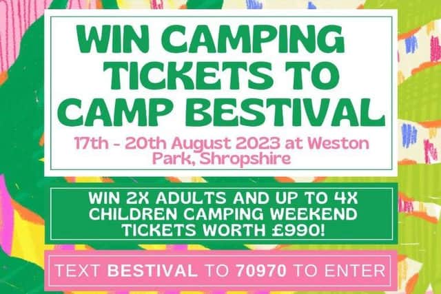 Camp Bestival Prize Draw