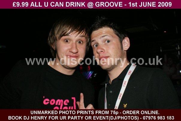 Nostalgic pictures from a night out on the town 15 years ago