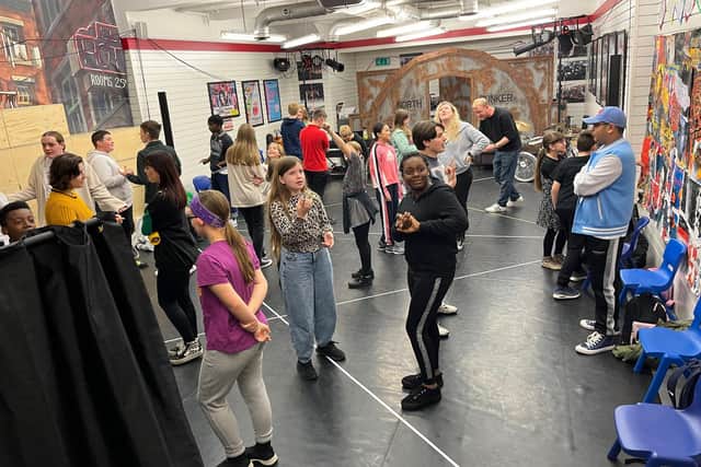 Silhouette Youth Theatre worked with 10 schools across the town ahead of submissions being made – to support them and enhance their script writing skills.