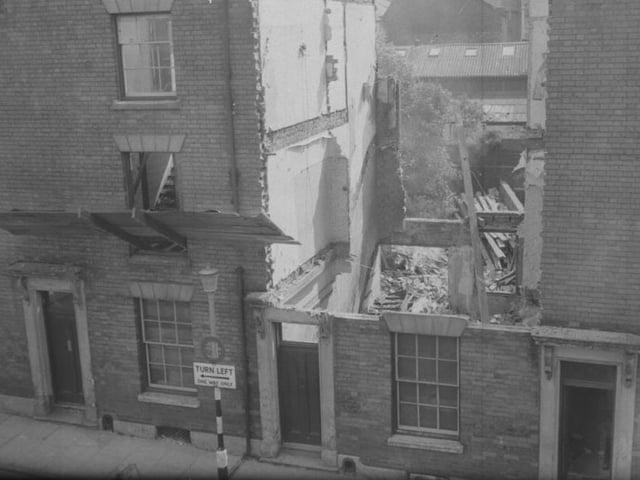 Wood Street demolition June 2, 1962