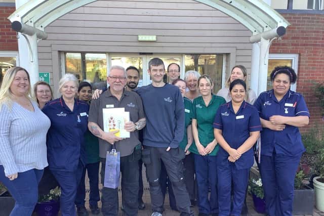 The team with Colin