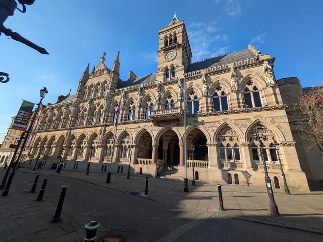 The Guildhall, St. Giles Square, Northampton, Northamptonshire, NN1 1DE. Commemoration of the 350th anniversary of the Great Fire of Northampton with storyboards, actors and a virtual reality app plus walking tour . Also learn about our civic history with the mayor in the heart of the civic building- The Guildhall. Saturday 13 September: 11am-3pm. Pre-booking via https://www.northamptontowncouncil.gov.uk/historyofgreatfirehods