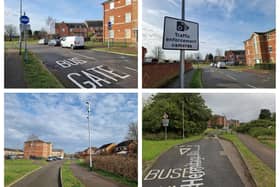WNC says: “Hermitage Way is a bus only route which is routinely used by other motorists and enforcement is also set to start there later this month (February)." Pictured are the new traffic enforcement signs, the new ANPR camera and the clear bus lane only bus signage.