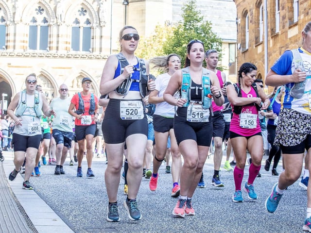 Hundreds of runners took part in the half marathon on Sunday September 15, 2024.