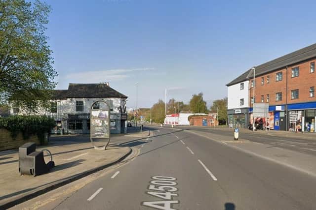 The incident happened in Wellingborough Road.