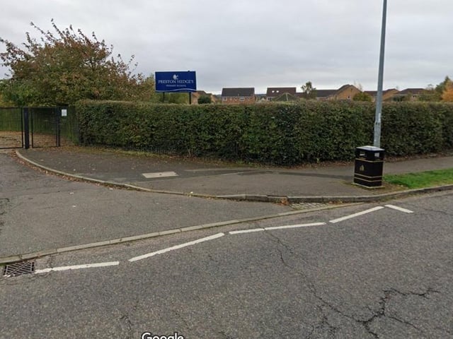 Preston Hedges Primary School had an absence rate of 3.9 per cent for its 371 pupils. This was broken down into  4,781 authorised absences and 598 unauthorised absences.