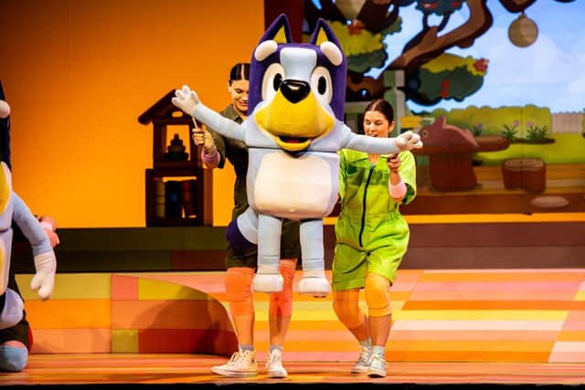 Bluey's Big Play comes to the Derngate stage next year. Photo credit: Madison Square Gardens