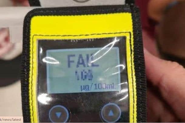 Petrovskis' breath test showed he was four times over the limit — yet he was already facing a drink-driving charge
