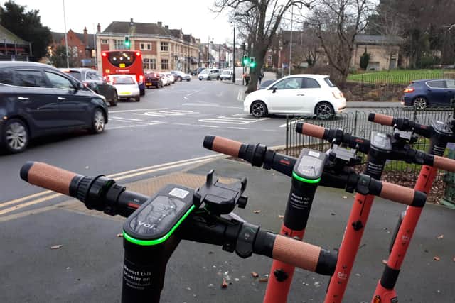 Police carried out an operation targeting nuisance and inappropriate e-scooter riding in Wellingborough