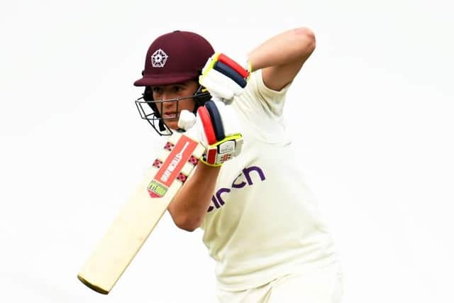 James Sales scored a brilliant unbeaten century for Northamptonshire against MIddlesex at the County Ground