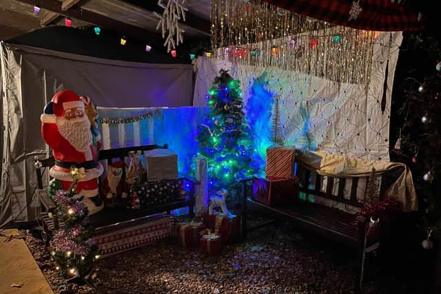 Anyone is welcome to visit the grotto and receive a free gift.