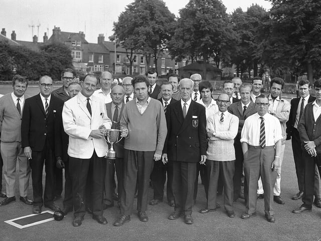 Bowls presentation Northampton, year unknown