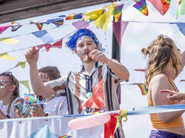 The sun shone as the carnival parade made its way through Northampton town centre on Saturday June 10.