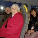 David, Jen, Bernice and Sarah going home after the performance of Snow White at Royal &amp; Derngate