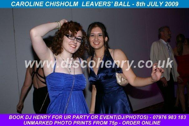 Photos from Caroline Chisholm's Sixth Form prom on July 8, 2009.