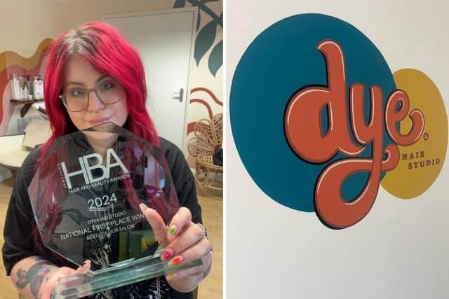 Amy Smith launched Dye Hair Studio in Guilsborough in July 2022 and was nationally recognised for her specialist talent with vivid and bright hair colours at last year’s UK Hair and Beauty Awards.
