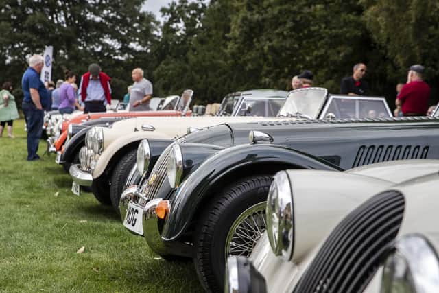 The annual Classics on the Lawn event at Delapré Abbey.