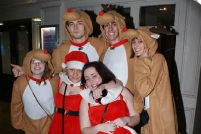 Nostalgic pictures from a festive night out on the town