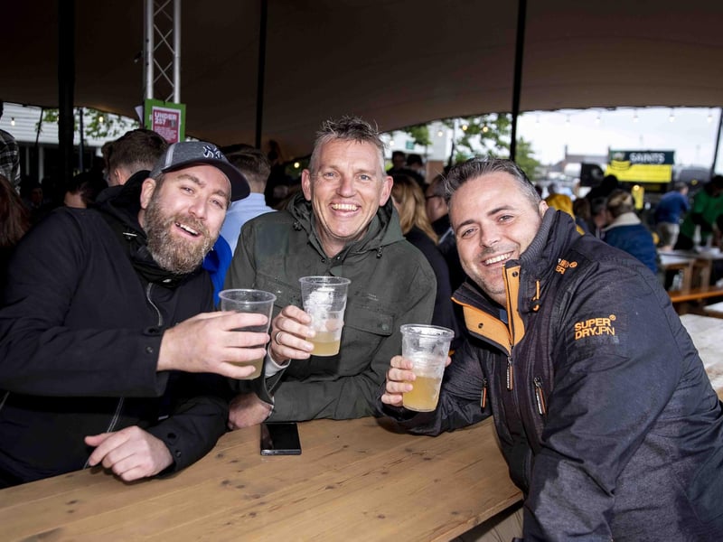 The event took over Franklin's Gardens between Friday July 21 and Sunday July 23, and despite downpours punters loved it.