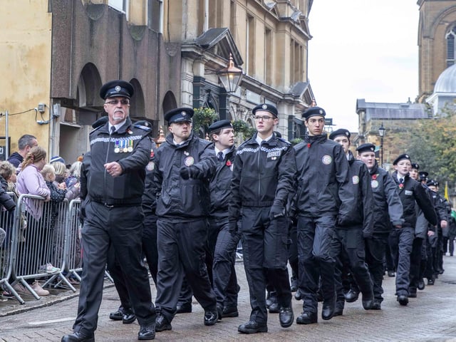 Remembrance Day 2023, Northampton. (Pictures: Kirsty Edmonds)