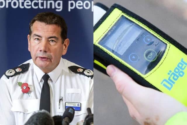 Nick Adderley's force - Northamptonshire Police - has held a Christmas crackdown on drink and drug driving.