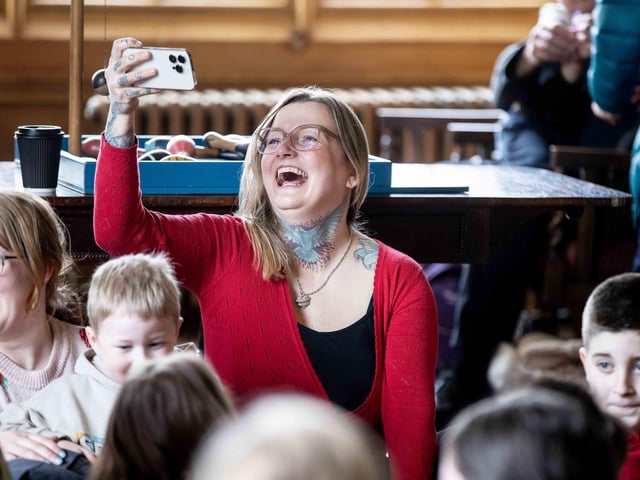 Families enjoyed new installations and activities such as a disco room and story time.