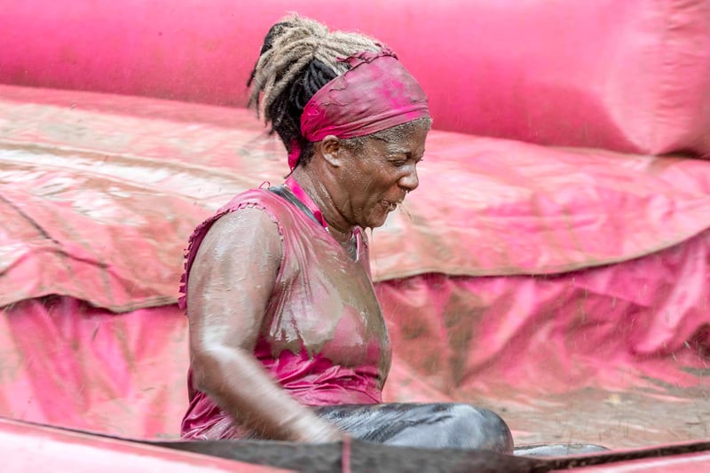 Pretty Muddy events took place in Abington Park on Saturday July 29, 2023.