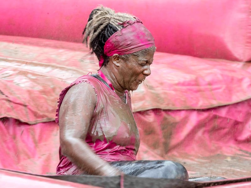 Pretty Muddy events took place in Abington Park on Saturday July 29, 2023.