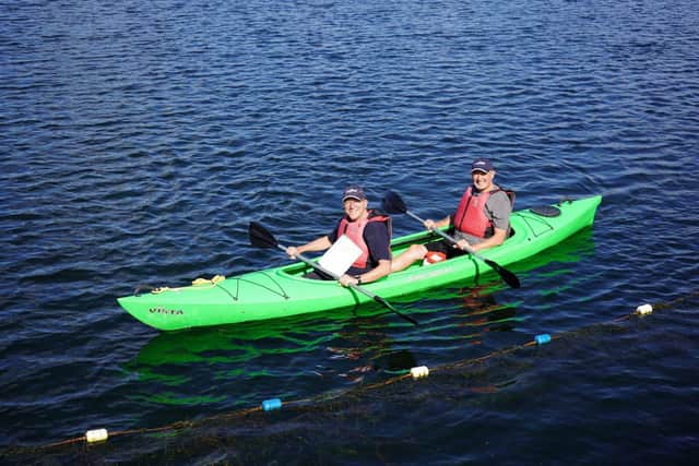 Andy and Mark training at Rushden Lakes
