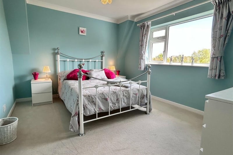One of the property's six spacious bedrooms