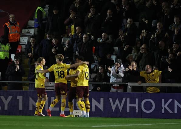 Tariqe Fosu gave Cobblers the perfect start.