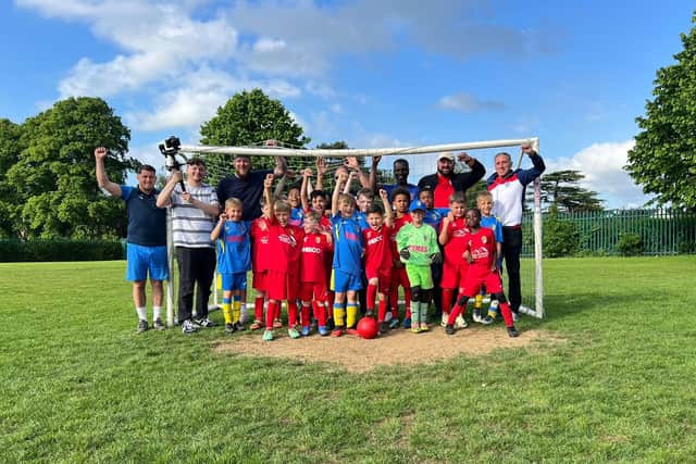 The Kingsthorpe Jets Tomcats featured alongside Maddox Jones in his single ‘England Together’, which will support a charity called Head in the Game.