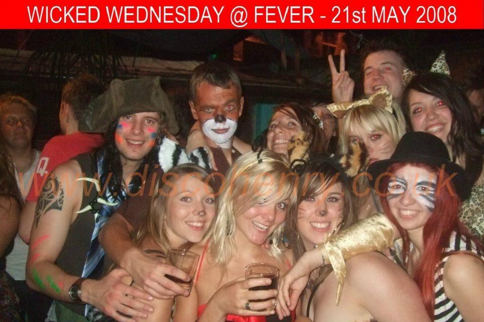 Nostalgic pictures from a Wednesday night out at Fever