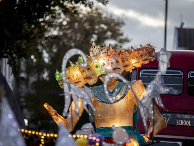 The festival of lights takes over Northampton town centre on Saturday October 15.